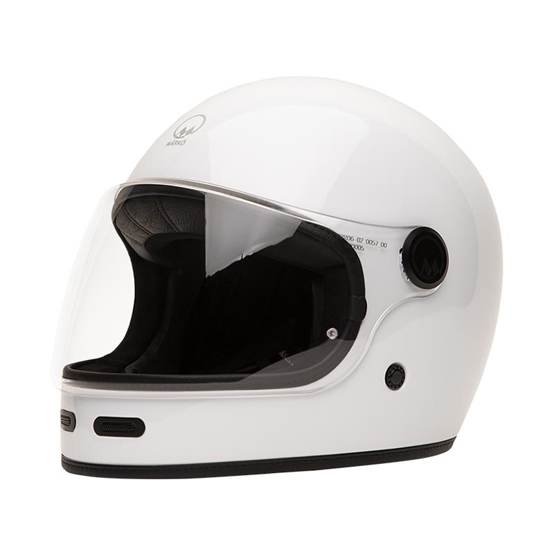 full-face motorcycle helmet Full Moon 2 White Full Face TOMYEUS Fishing Rod Telescopic and made to stay Model:XF4000 031925 S