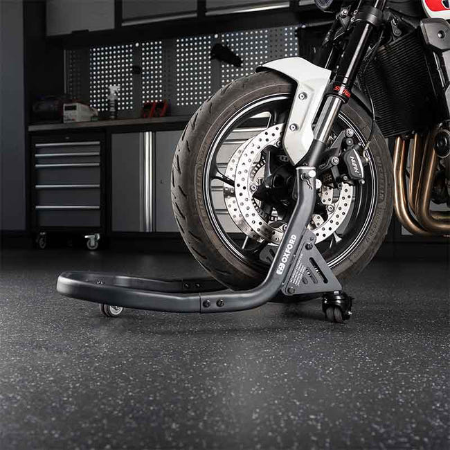 Béquille Moto Squelette Doigt D’Honneur – Support Latéral Universel Alliage | Accessoire Custom Look Rebelle - 1