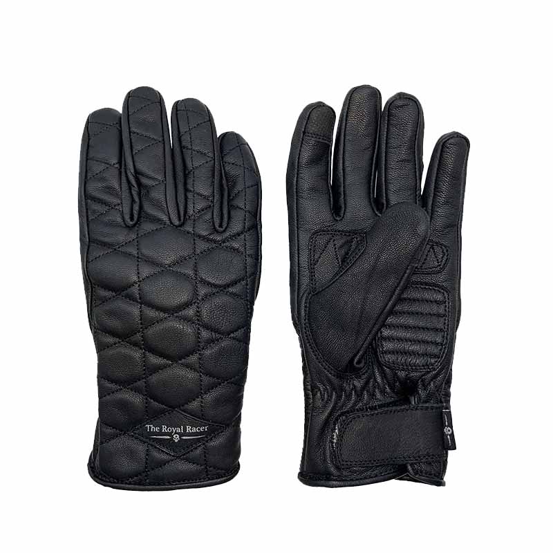 Damen-Leder-Motorradhandschuhe SOHO