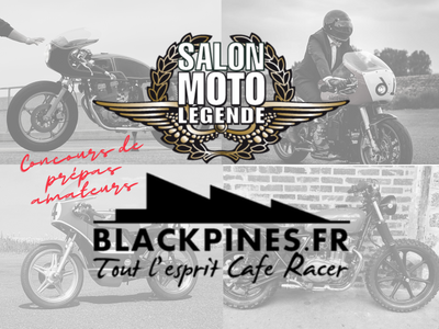 Blackpines Custom Motorcycle Competition at the 2023 Moto Légende Show