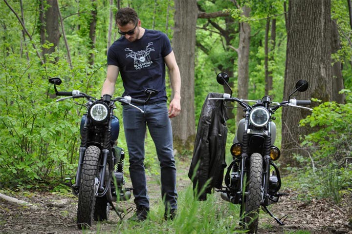 Conseils pour transformer une moto 125 cm3 en Scrambler pour 1500€.