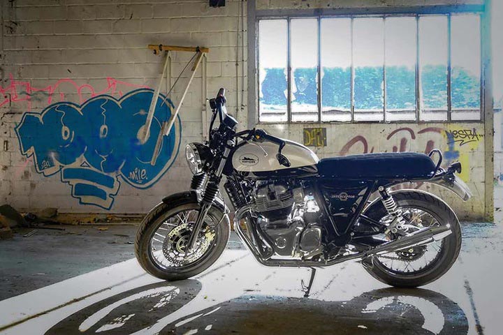 Kit haut de gamme plug & play pour Royal Enfield Interceptor, marque Blackpines.