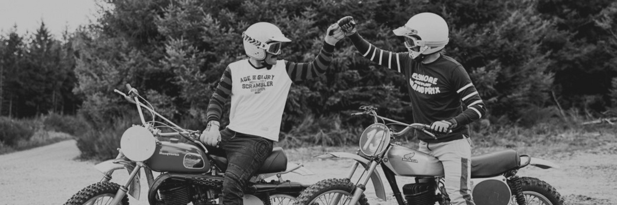 Vêtements moto Age Of Glory chez Blackpines.fr