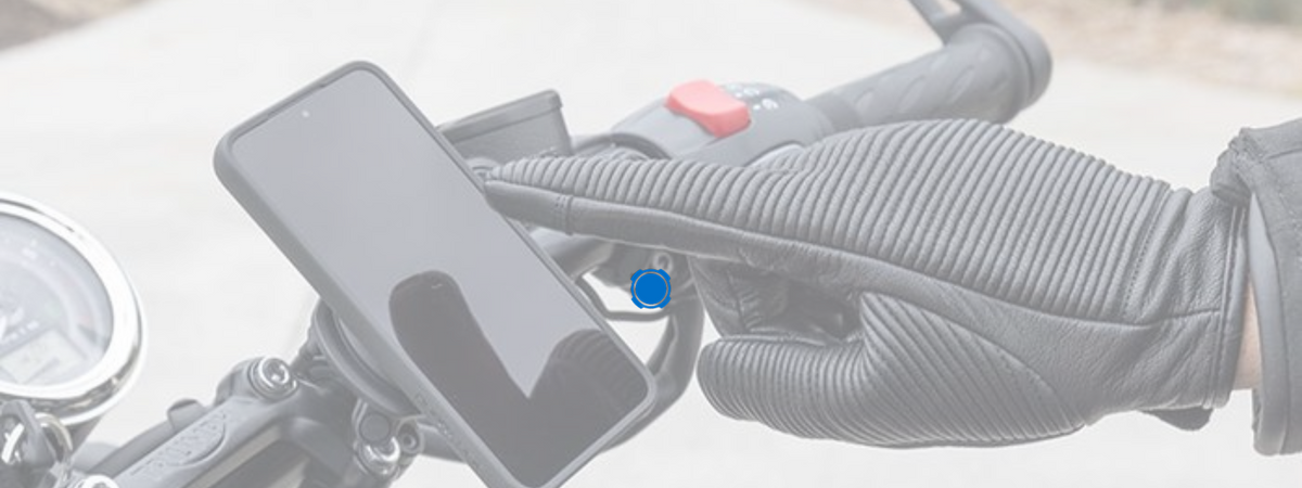 support téléphone moto quad lock