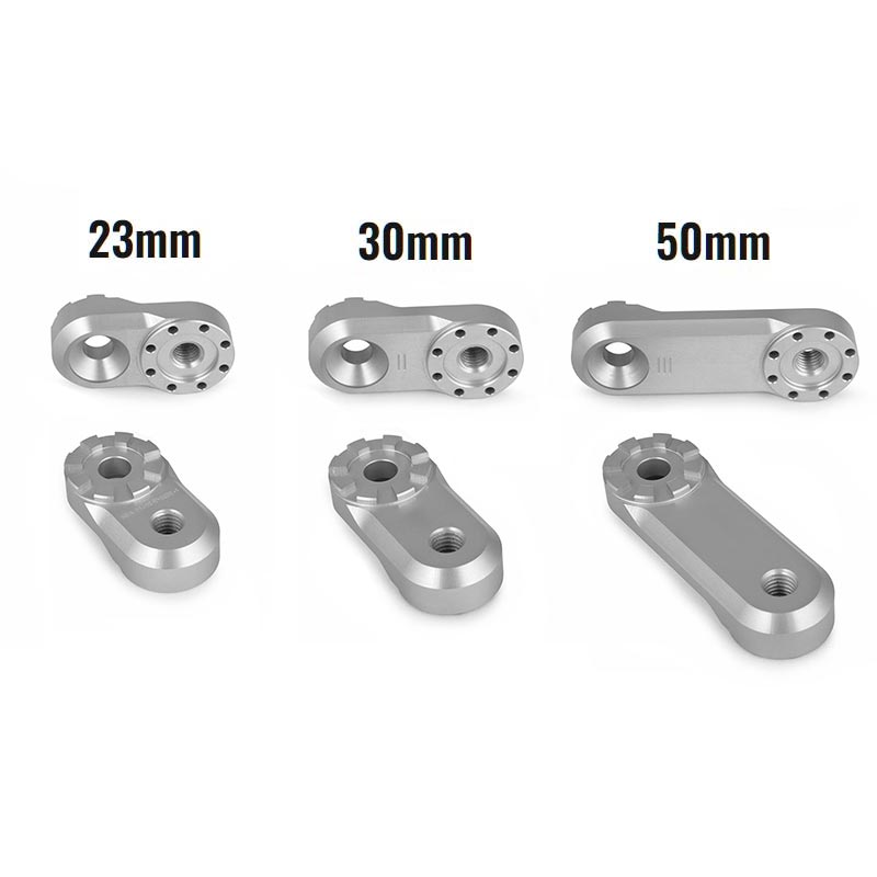 Adaptateurs Vario EVO1 Wunderlich pour moto Ducati. Blackpines.fr