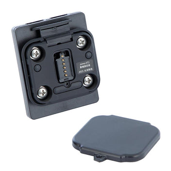 Adaptateur Wunderlich Plug & Ride pour Garmin zūmo XT2/XT3 sur support de navigation BMW d’origine.
