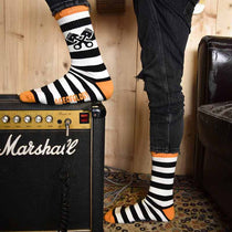 Chaussettes homme rayées Stripes Age of Glory. Blackpines.fr