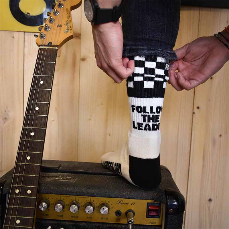 Chaussettes homme a damier Checker Age of Glory. Blackpines.fr