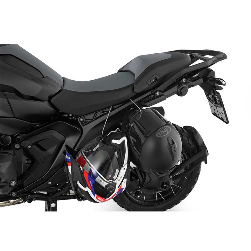 Antivol casque moto Wunderlich Helm-Lock pour BMW R1300GS. Blackpines.fr