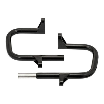 Pare carter moto noir Motone Craig pour Triumph. Blackpines.fr