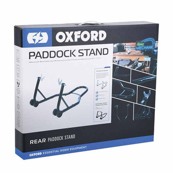 Bequille arriere atelier moto Oxford SP821. Blackpines.fr