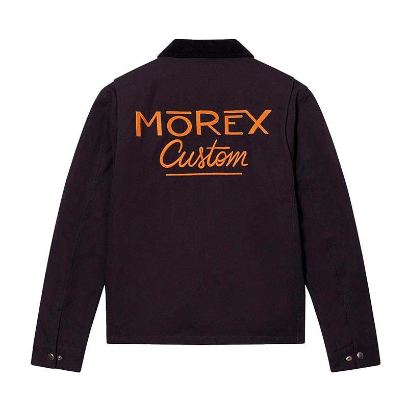 Blouson Harrington worker noir ATAR Morex Custom.