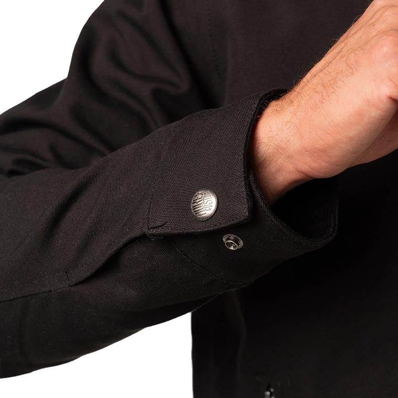 Blouson Harrington worker noir ATAR Morex Custom.