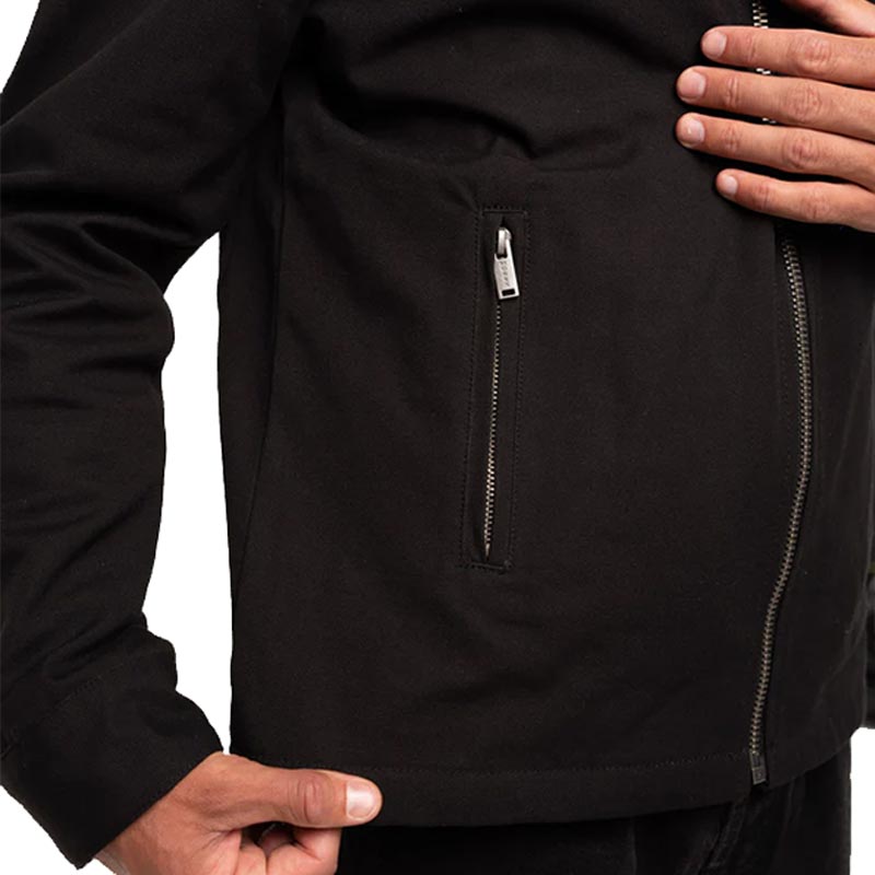 Blouson Harrington worker noir ATAR Morex Custom.