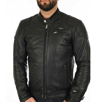 Blouson moto cuir homme Race The Royal Racer. Blackpines.fr