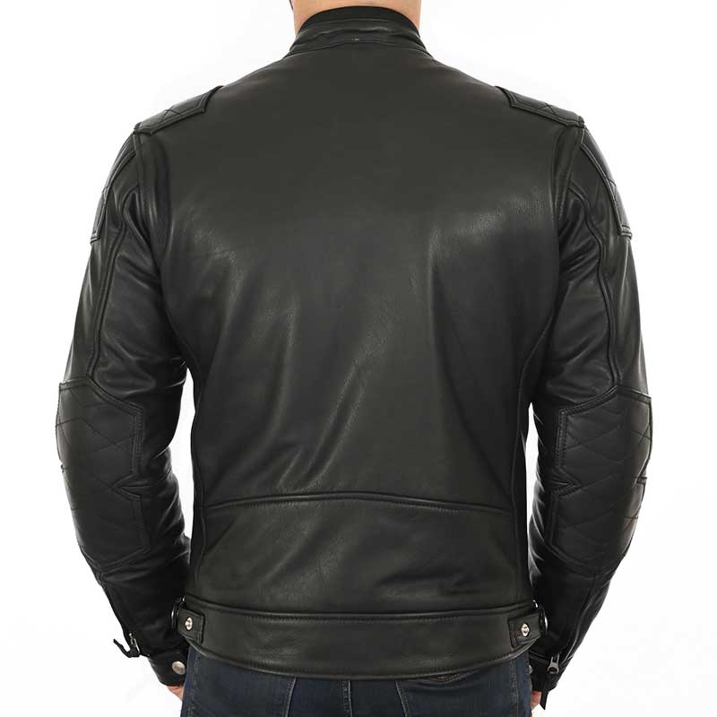 Blouson moto cuir homme Race The Royal Racer. Blackpines.fr
