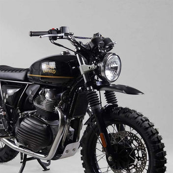 Garde-boue avant haut noir Bonvent pour Royal Enfield Interceptor et GT650.