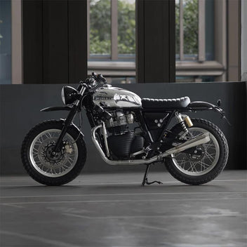 Support de compteur déporté Bonvent Motorbikes pour Royal Enfield Interceptor 650 et Continental GT650.