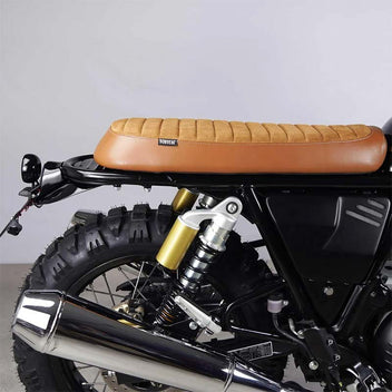 Selle plate classique pour Interceptor et Continental GT | Bonvent Motorbikes