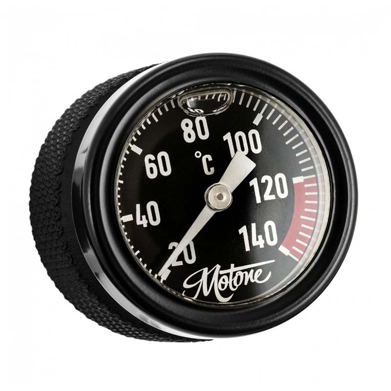 bouchon huile moto avec capteur temperature LC-MMU621-C Motone Customs. Blackpines.fr