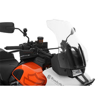 Bulle moto transparente Marathon Wunderliche pour Harley-Davidson Pan America 1250. Blackpines.fr