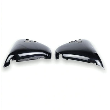 Paire de caches latéraux noir brillant Bonvent Motorbikes pour Triumph Bonneville T120.