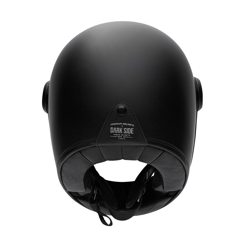 Casque moto integral Marko Dark Side Black Mat. Blackpines.fr