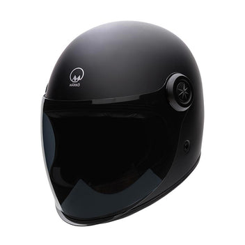 Casque moto integral Marko Dark Side Black Mat. Blackpines.fr