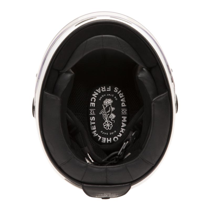 Casque moto intégral Full Moon 2 de Marko Helmets. Blackpines.fr