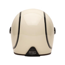Casque integral moto Full Moon 2 creme et noir de Marko Helmets. Blackpines.fr