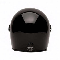 Casque intégral Full Moon 2 Triple Black Marko Helmets, vue de dos.