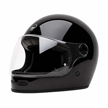 Casque intégral Full Moon 2 Triple Black Marko Helmets.