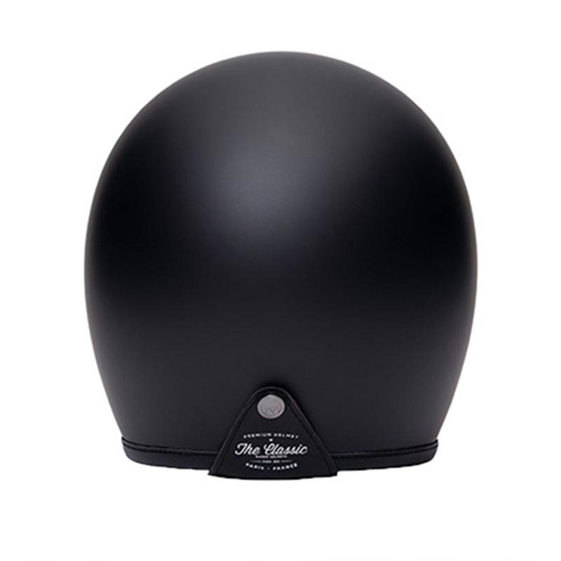 Casque jet The Classic Triple Black Marko. Blackpines.fr