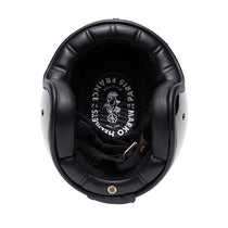 Casque jet The Classic Triple Black Marko. Blackpines.fr