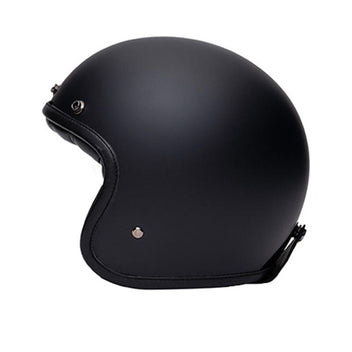 Casque jet The Classic Triple Black Marko. Blackpines.fr