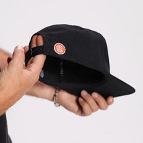 Casquette Morex Custom Track noire taille unique fermeture réglable.