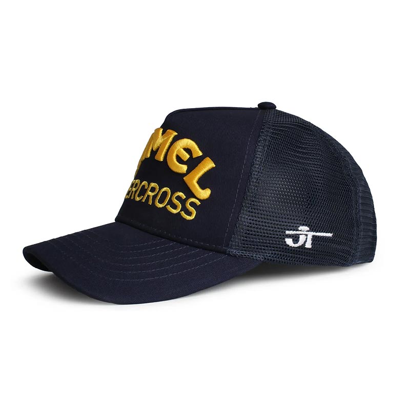 Casquette Supercross JT Racing USA bleue.