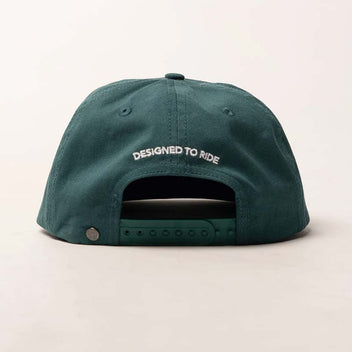 Casquette verte toile lavée GUNCAP Morex Custom.