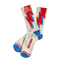 Chaussettes homme blanc casse Age of Glory. Blackpines.fr