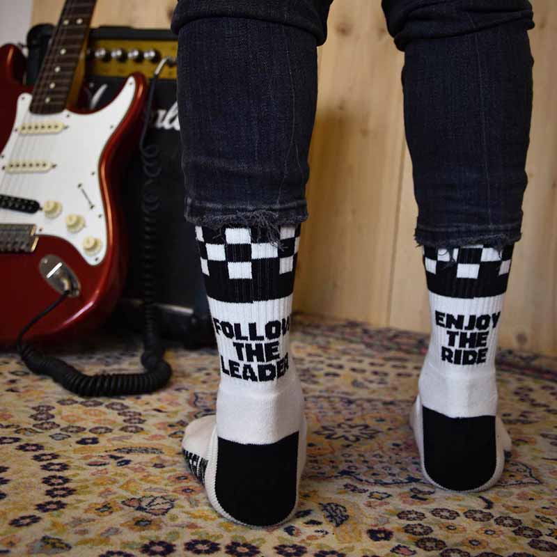 Chaussettes homme a damier Checker Age of Glory. Blackpines.fr