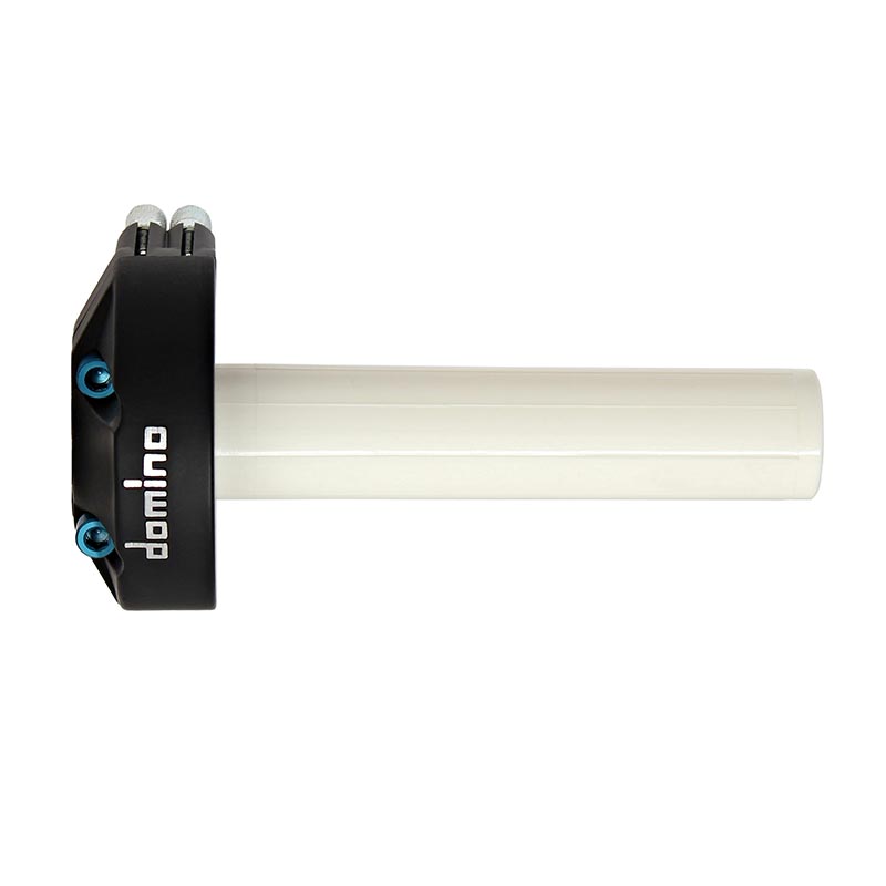 Commande accelerateur bicylindre Domino. Blackpines.fr