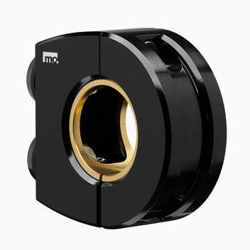 Commodo noir Motogadget Mo.Switch Plain avec deux boutons-poussoirs noirs.