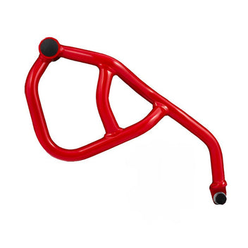 Pare-carter rouge moteur gauche Wunderlich pour Ducati DesertX. Blackpines.fr
