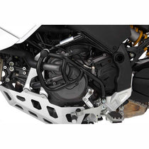 Pare-carter noir moteur gauche Wunderlich pour Ducati DesertX. Blackpines.fr