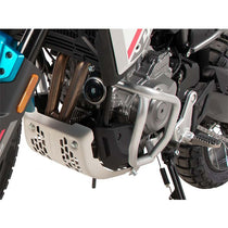 Crash bars moteur argentes Hepco & Becker pour CFMOTO 450MT. Blackpines.fr