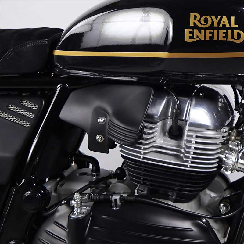Deflecteur air Interceptor et Continental GT Bonvent Motorbikes. Blackpines.fr