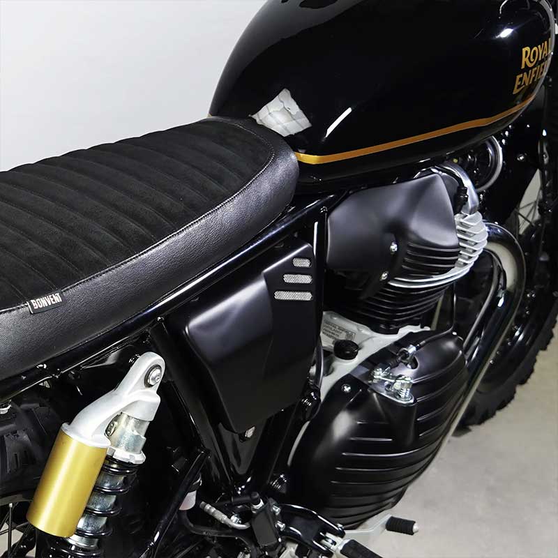 Deflecteur air Interceptor et Continental GT Bonvent Motorbikes. Blackpines.fr