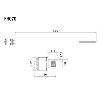 Paire de clignotants Light Unit fr070bm Rizoma. Blackpines.fr