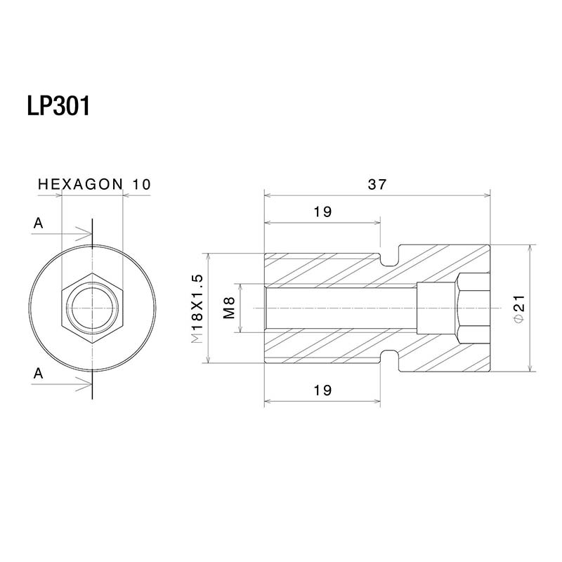 Kit de montage Proguard System LP301B Rizoma. Blackpines.fr
