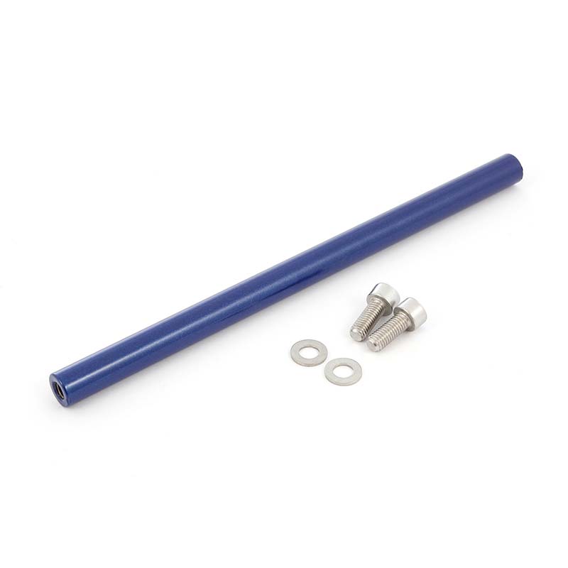 Entretoise pour arceaux de protection moteur Wunderlich couleur bleue. Blackpines.fr